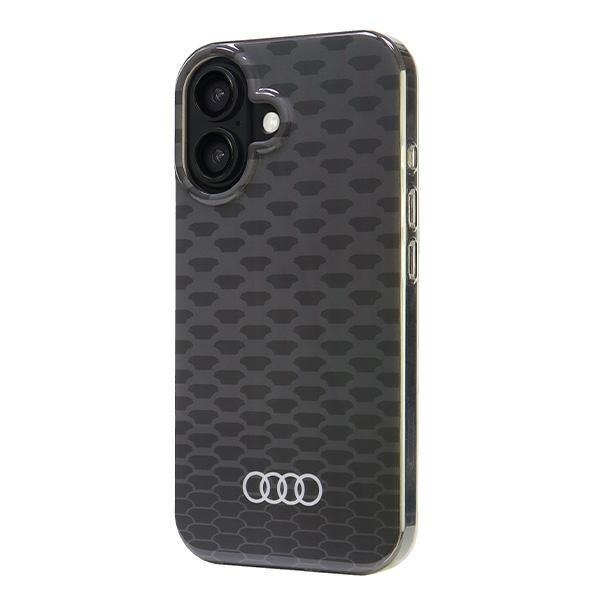 Audi IML Stitching Pattern MagSafe iPhone 16 6.1" czarny/black hardcase
